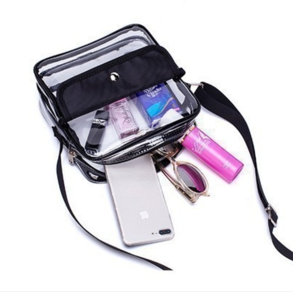🚨Medium Sz Clear Crossbody Bag NWT - Picture 4 of 7